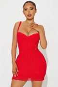 Lace Micro Mini Dress
