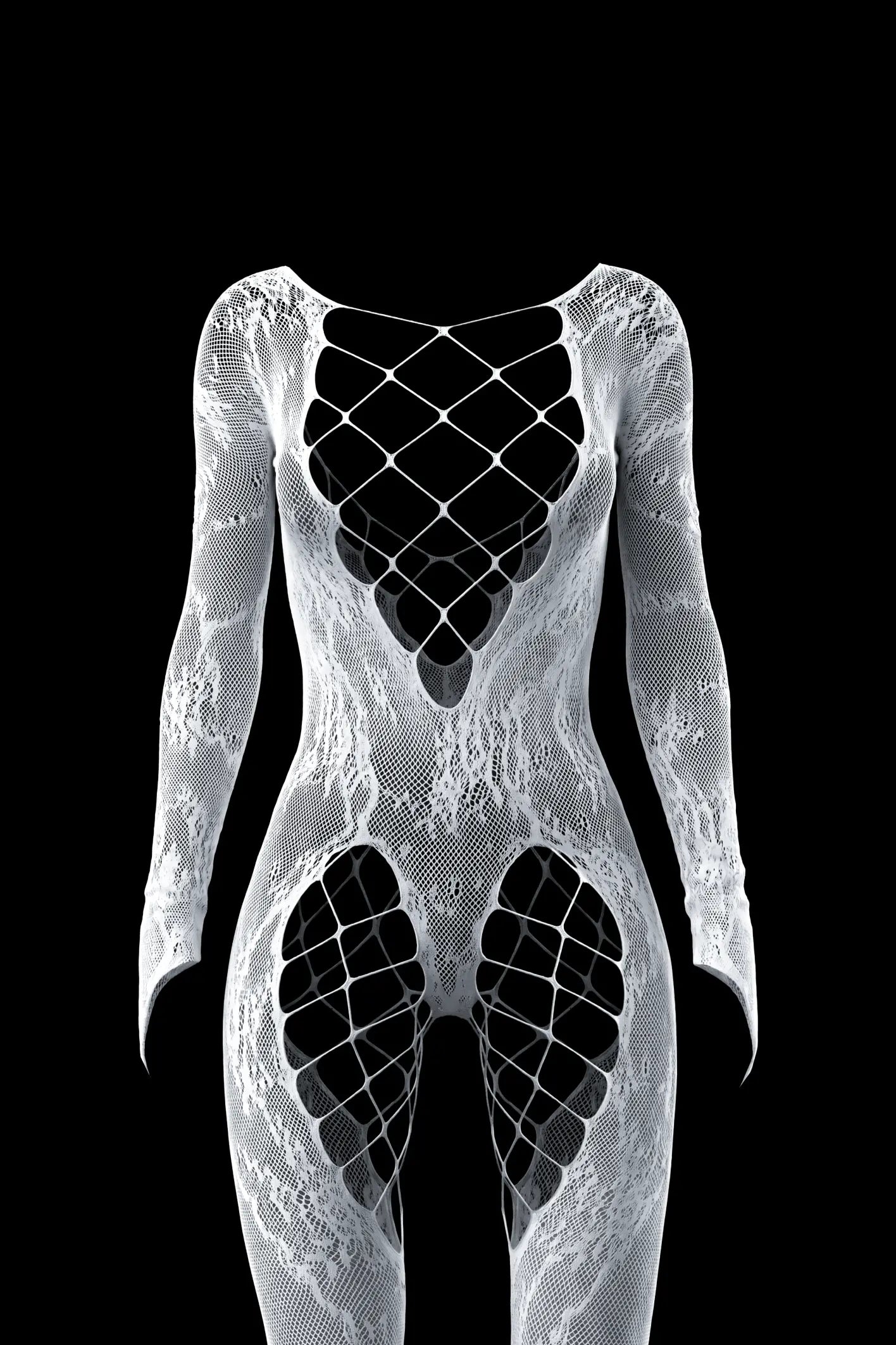 Noirelle Crotchless Catsuit